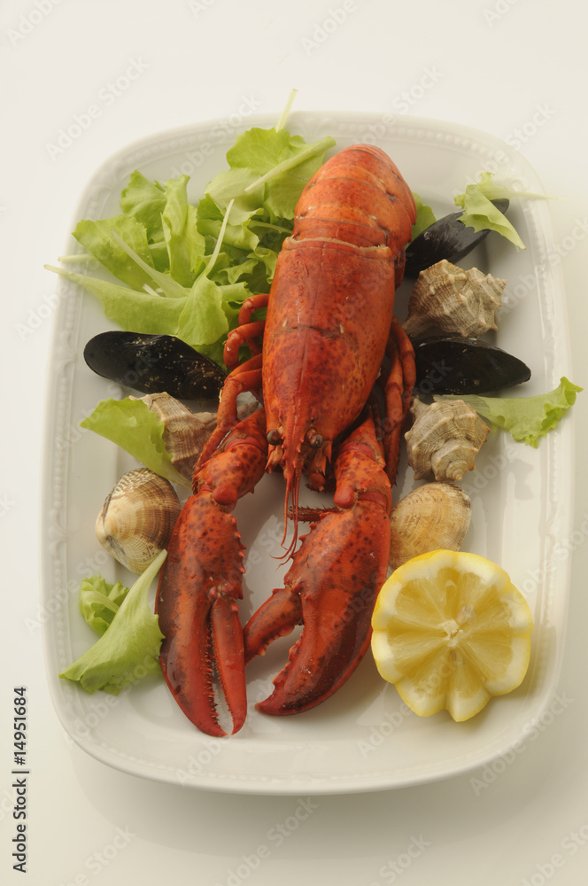 Astice e frutti i mare - Secondi di pesce Astice e frutti i mare - Secondi di pesce