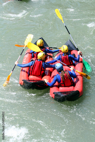 Kayak à quatre
