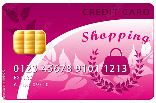Shopping credit card