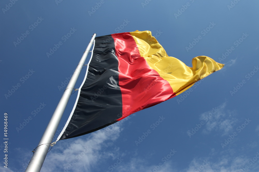 Deutschlandfahne Stock Photo | Adobe Stock
