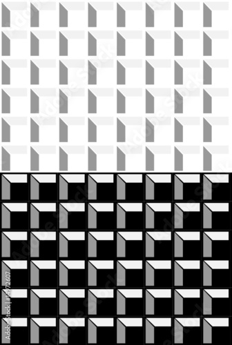 Building foundation vector pattern background. Two variants