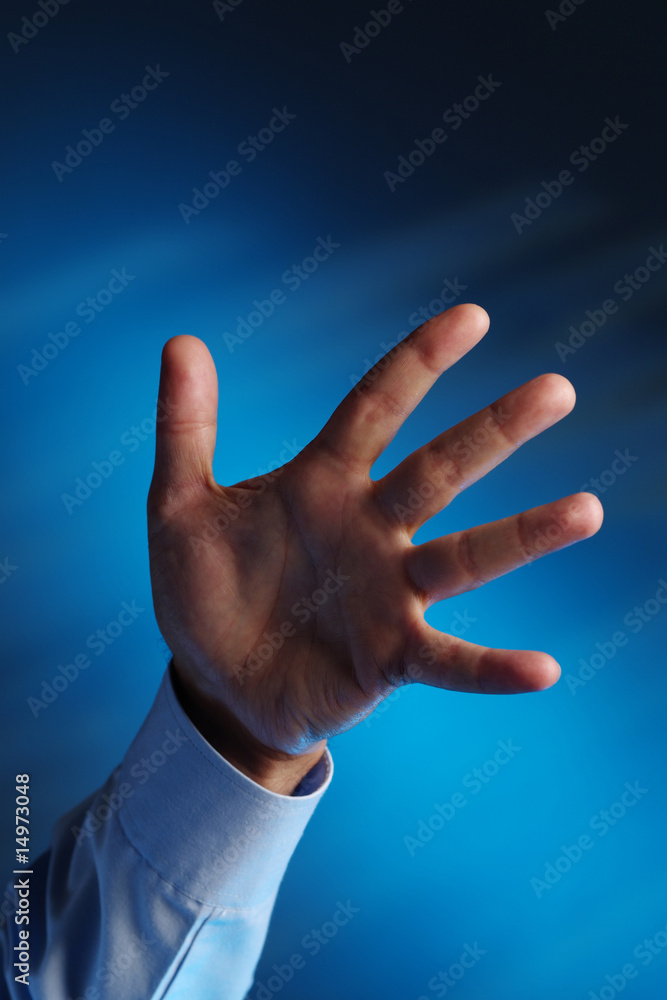 Businessman's high five Businessman's high five