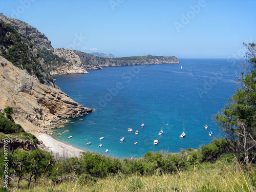 Coll Baix, Strand, Bucht, Mallorca