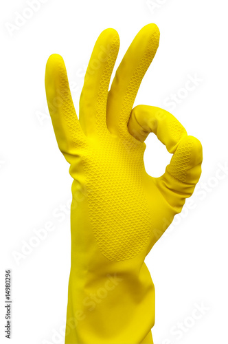 Glove For Cleaning Making