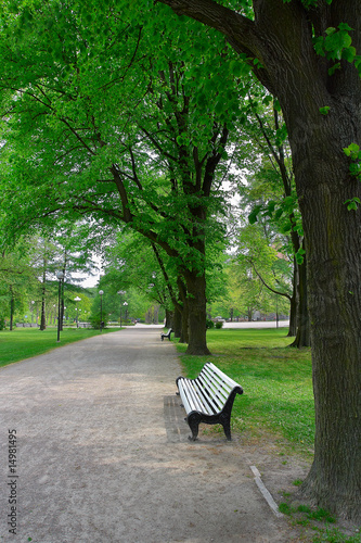 Park in Old Tallinn © Vitaly