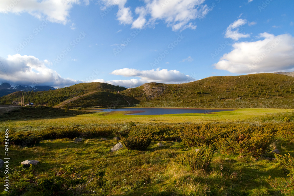 Fototapeta premium Gebirge in Norwegen