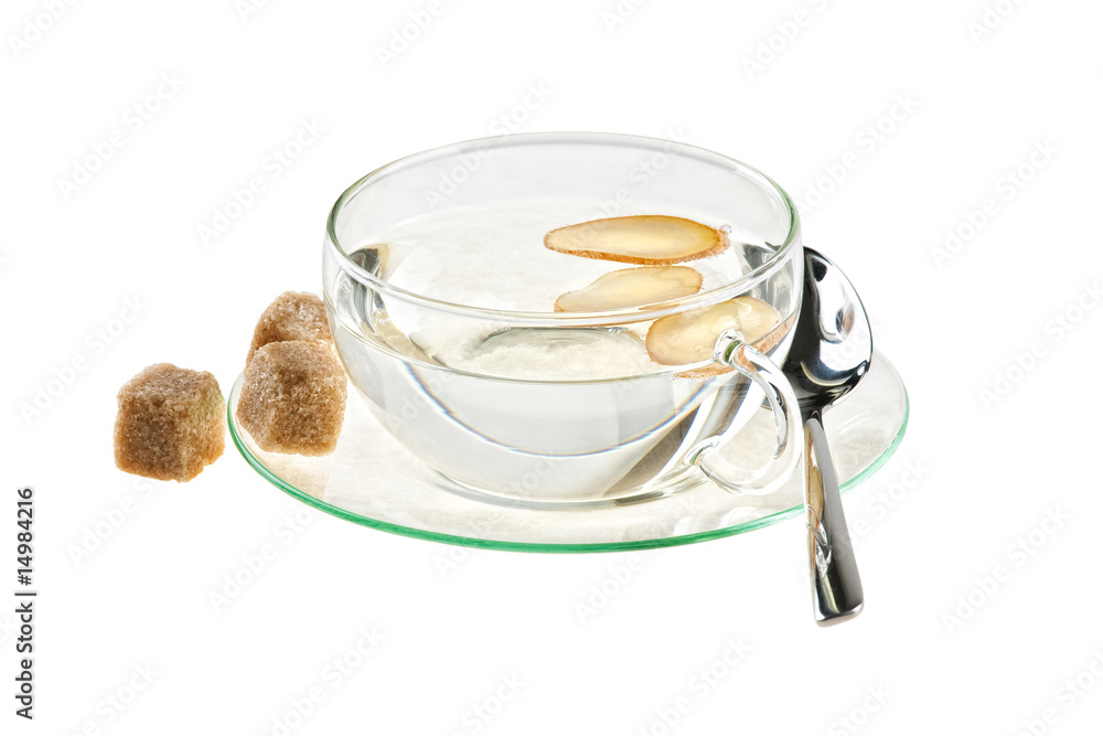 cup of water with ginger cup of water with ginger