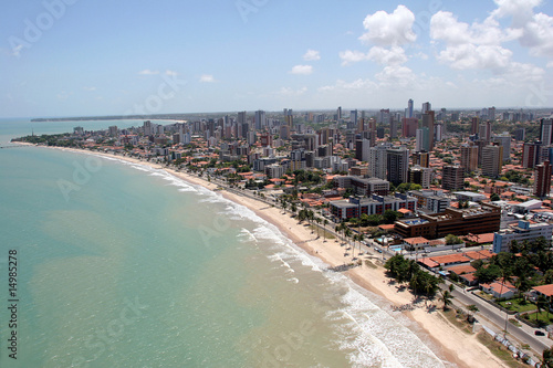 Aerial view of joão pessoa city, capital of Paraiba state. Brazil © Casa.da.Photo