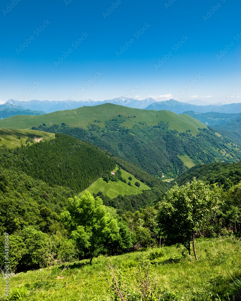 view from monte generoso