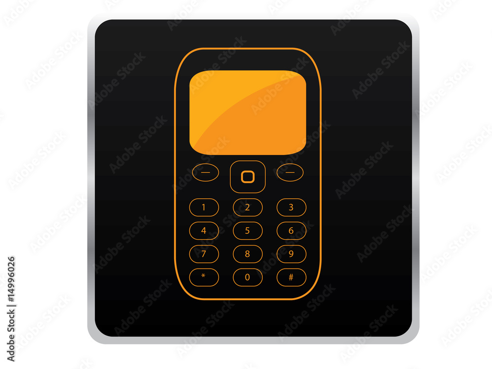 Orange Phone icon Orange Phone icon
