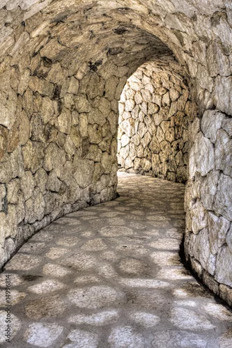 Obraz Kamienny tunel