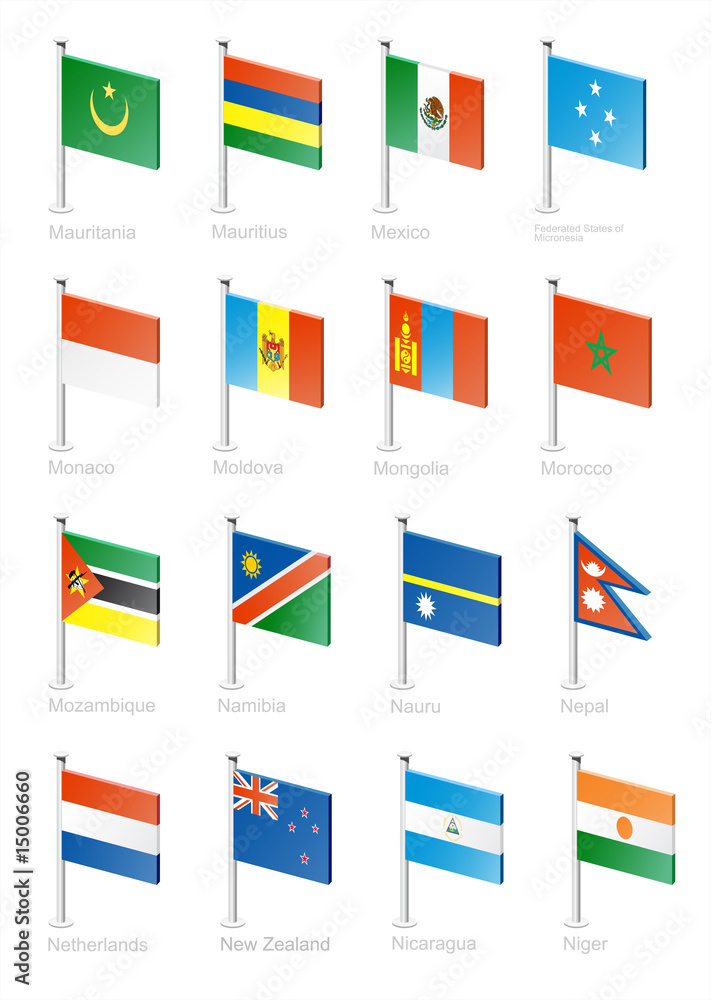 Flag icon set (part 8) Flag icon set (part 8)