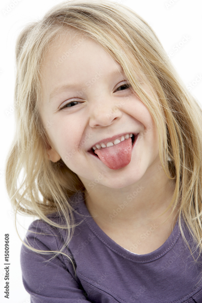 Portrait Of Smiling 4 Year Old Girl Portrait Of Smiling 4 Year Old Girl