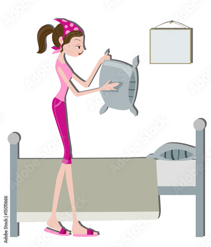 Making Bed