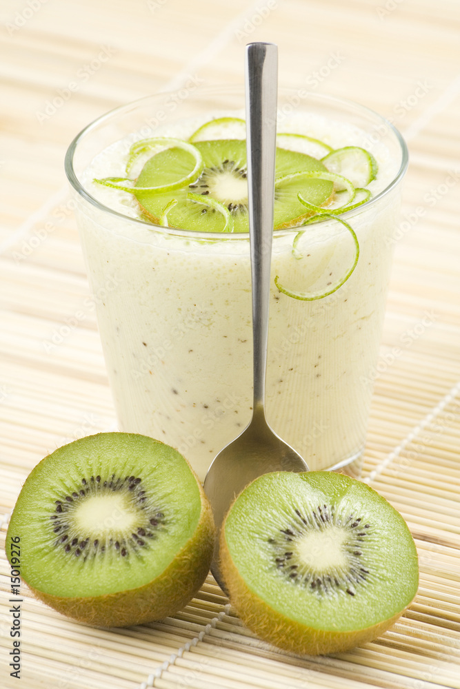 refreshment and creamy milkshake kiwi and lime refreshment and creamy milkshake kiwi and lime