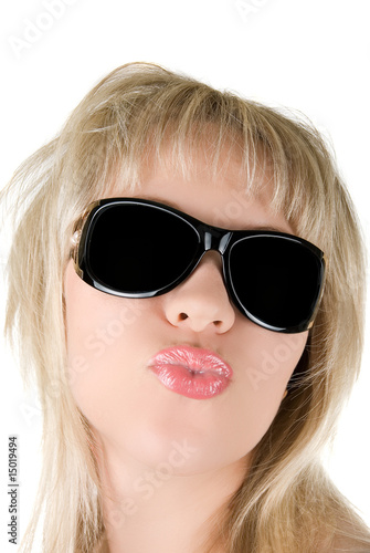 blow a kiss