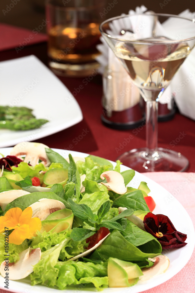 Salad flowers Salad flowers