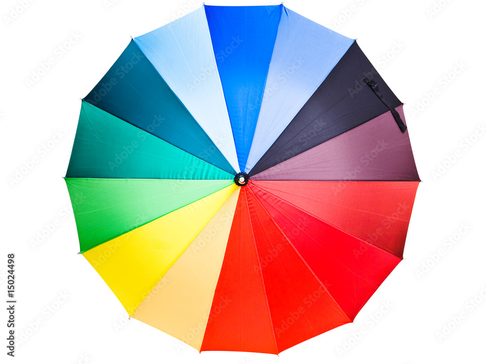 Fototapeta premium multicolored umbrella