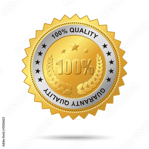 Guaranty quality golden label
