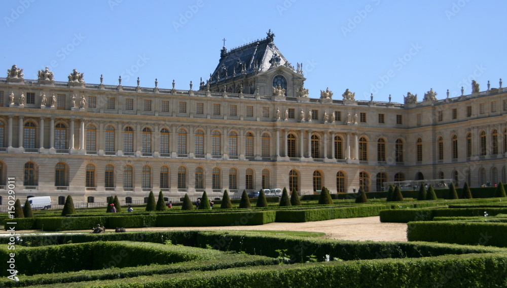 façade de chateau