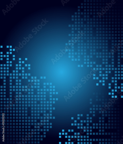 Blue abstract background