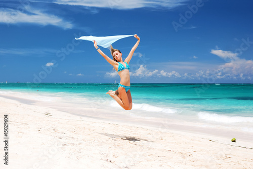 Jump with sarong