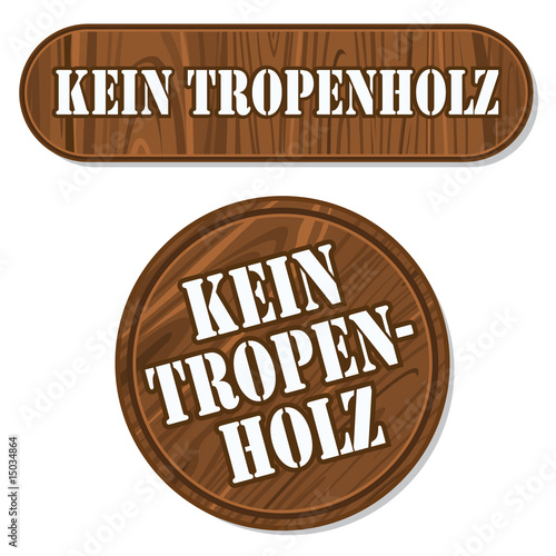 button kein tropenholz