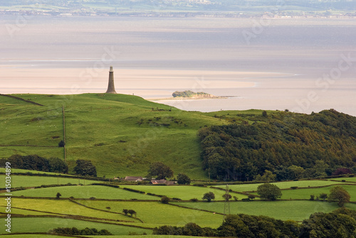 Hoad Hill with Morcambe Bay in the background