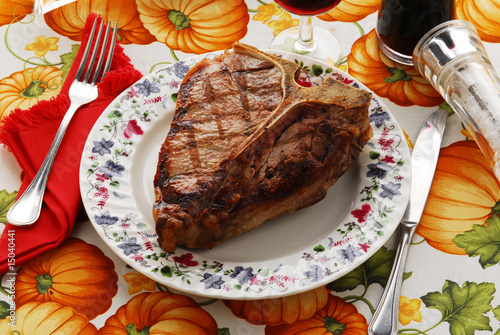 Bistecca fiorentina - Secondi di carne della toscana photo