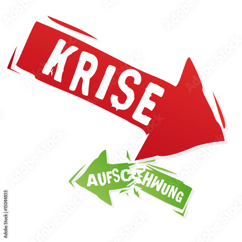 krise gegen aufschwung