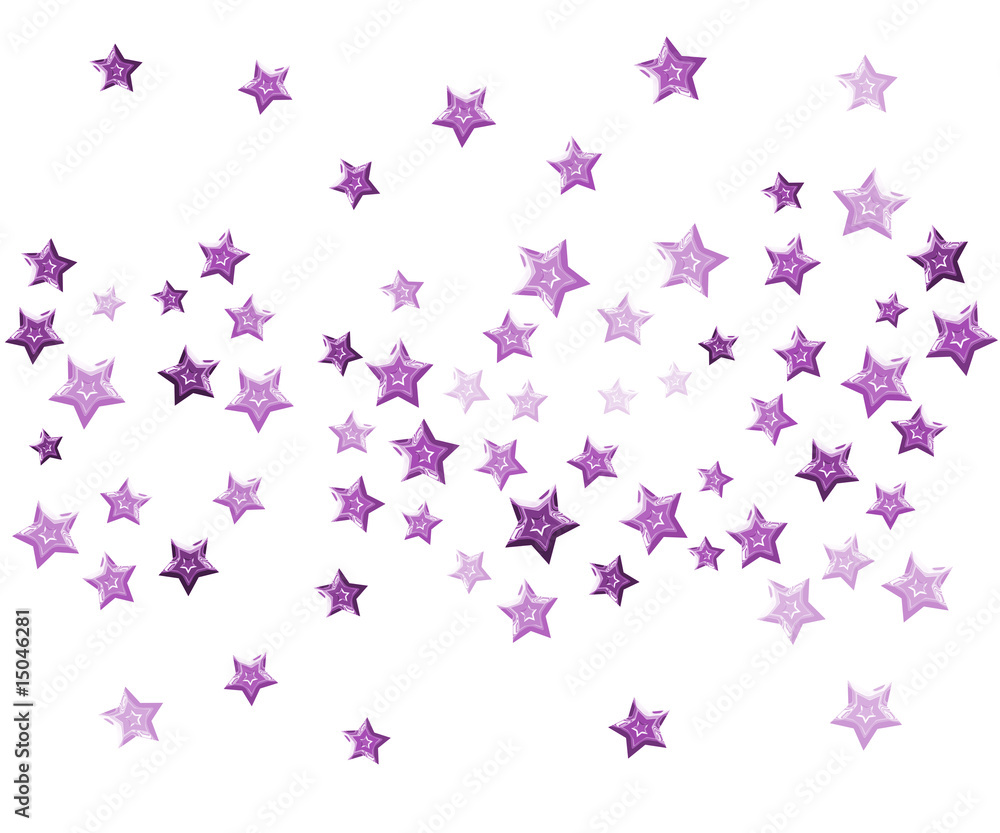 étoile violette Illustration Stock | Adobe Stock