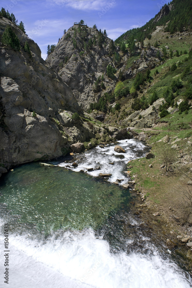 Lago de Nuria Stock Photo Adobe Stock