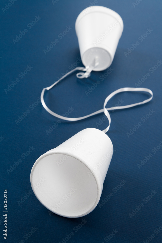 Cup Phone Stock Photo | Adobe Stock