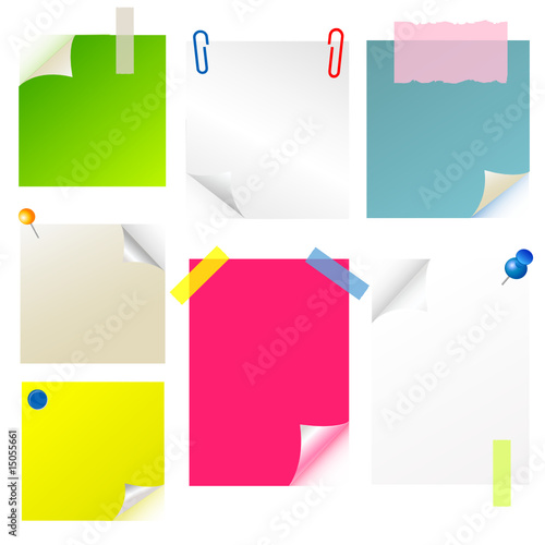 note papier sticker postit