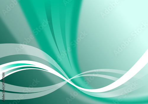 Wellen Design in Farbe