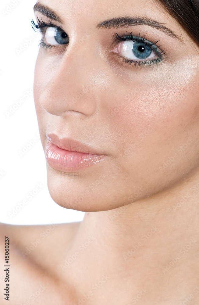 beauty portrait of young woman