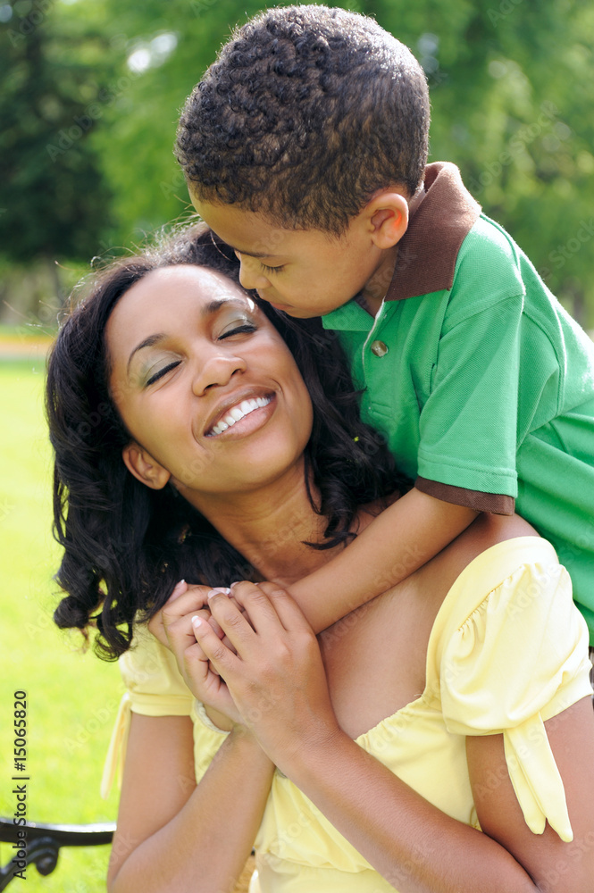 Fototapeta premium Mother and Son