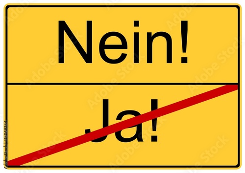 Nein! photo