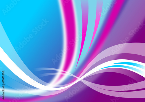 Design Welle in Farbe