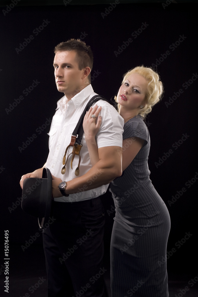 Obraz premium Retro couple
