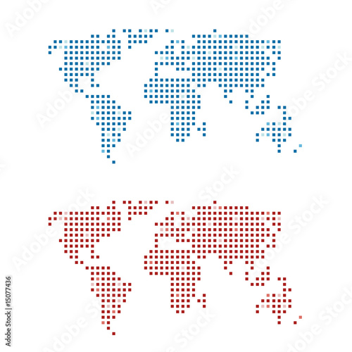 worldmap gepixelt