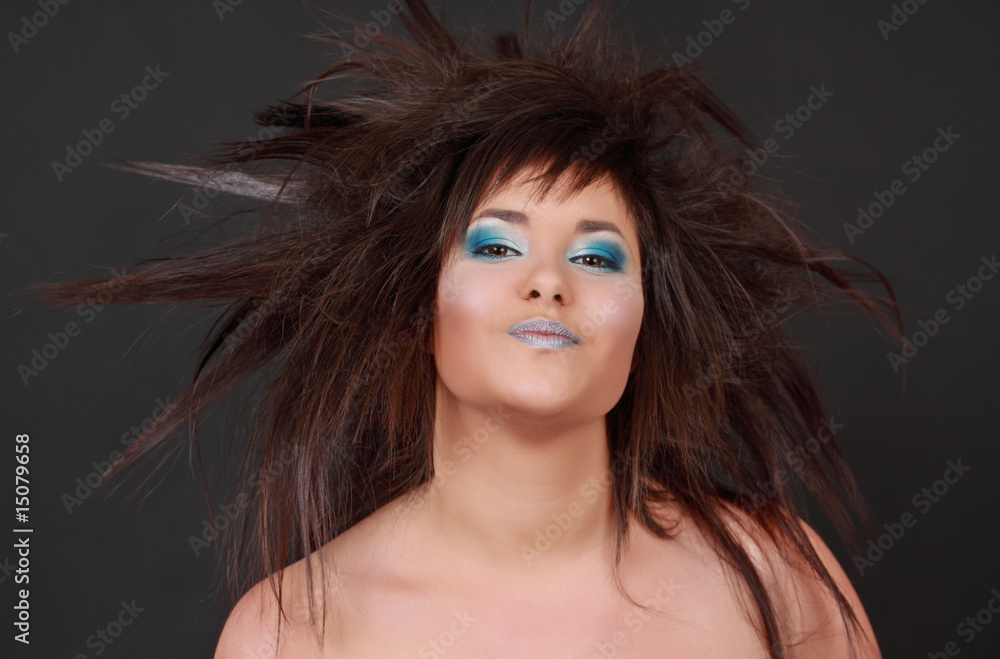 Naklejka premium caucasian woman