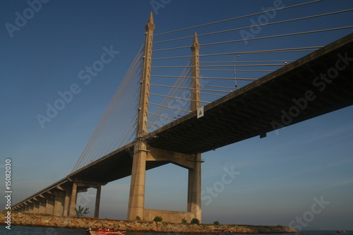 The penang bridge, longest in south east asia