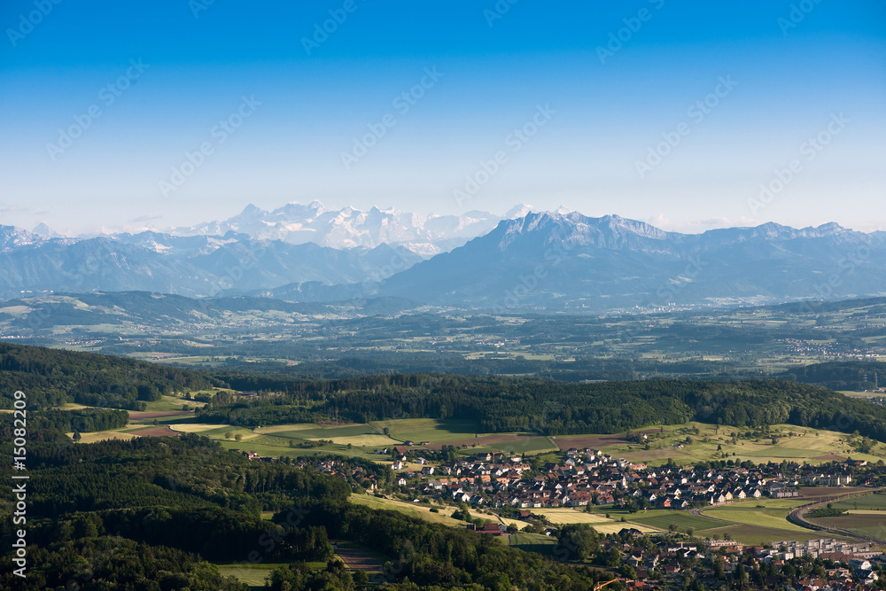 scenic view from uetliberg