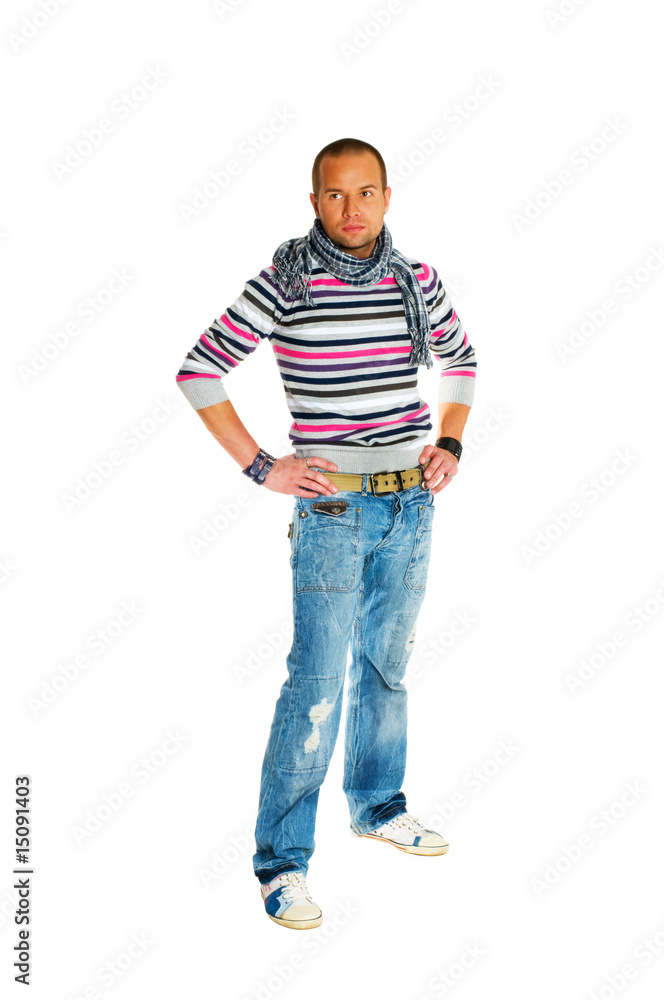 man isolated man isolated