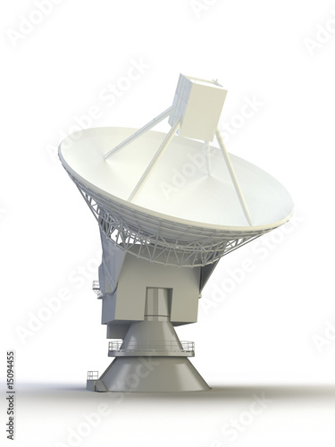 Slika na platnu sattelite antena