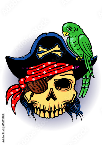 teschio pirata