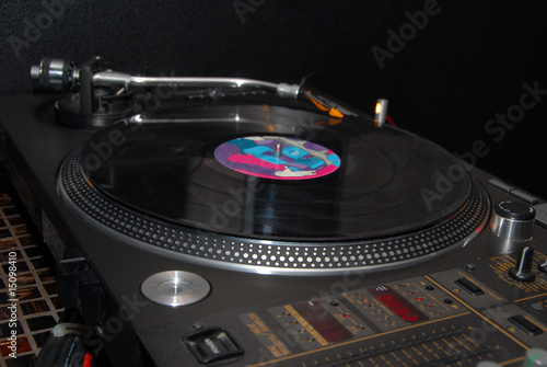 Obraz na płótnie turntable
