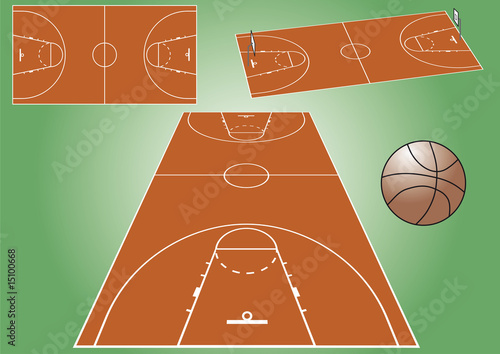 Basketball playground