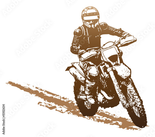 dirt motorbike